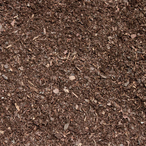 decorative bark chippings